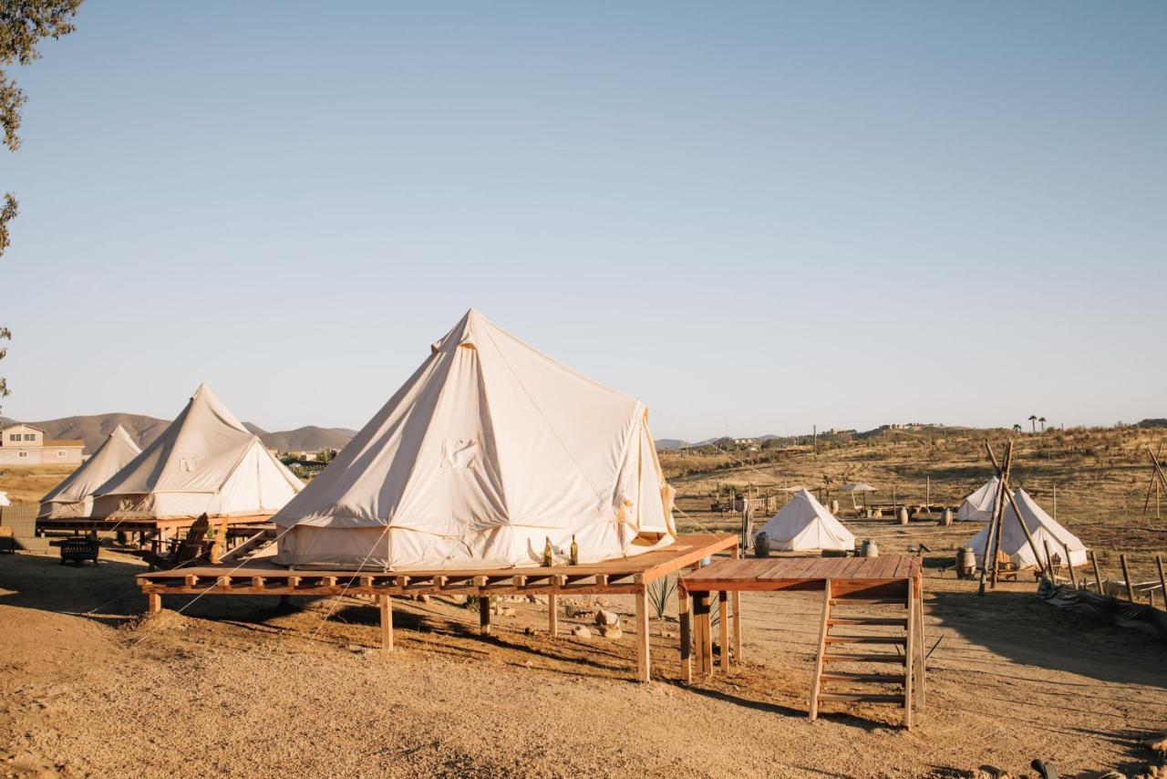 Lago Valle Wine Glamping Valle de Guadalupe Exterior foto